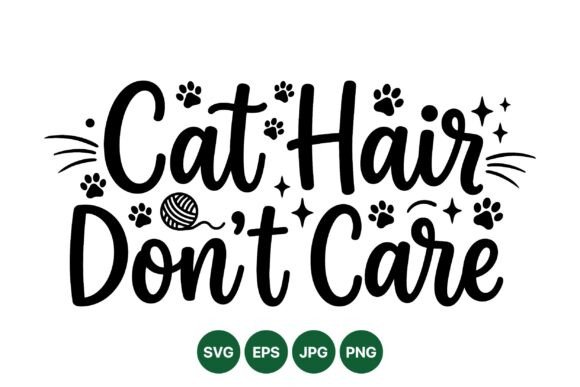 Cat Hair Funny SVG Design Review