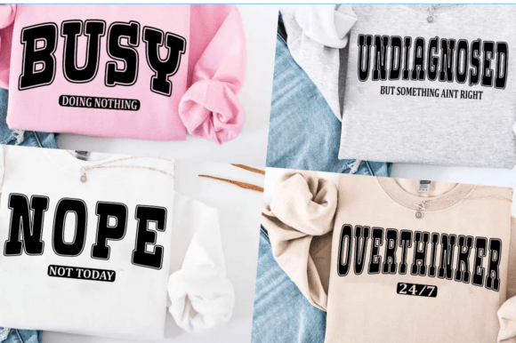 Funny Svg Bundle for T-Shirt Designs and Graphics