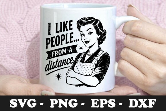 I Like People from a Distance SVG Review
