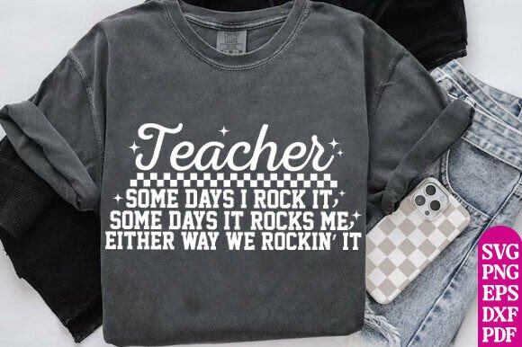 Teacher Svg Png for T-Shirt Designs and Graphics